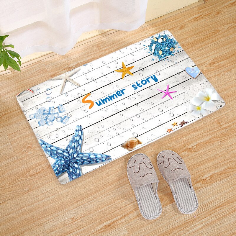 Tapis de bain coquillage