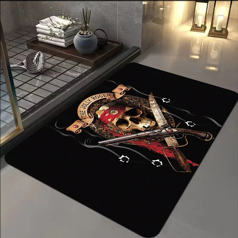 Tapis de bain pirate
