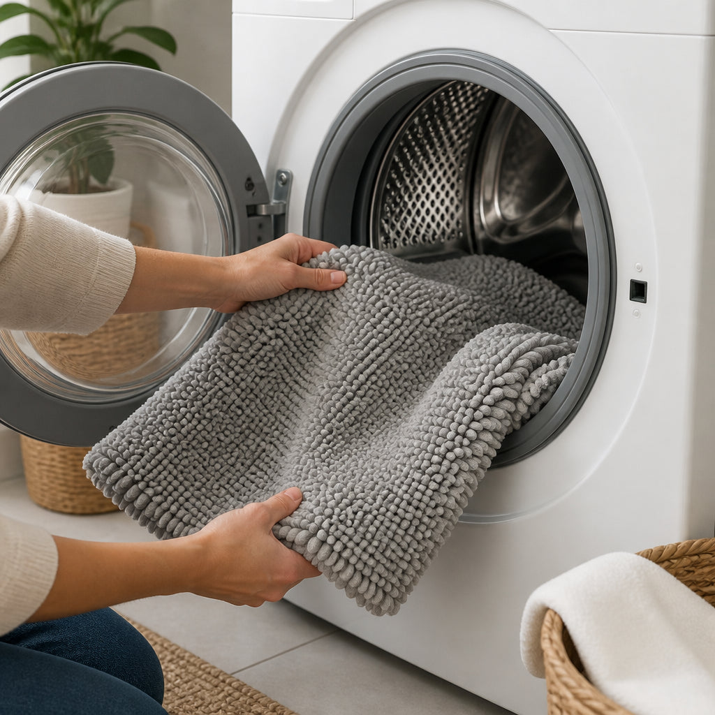 Ensemble tapis de bain et wc