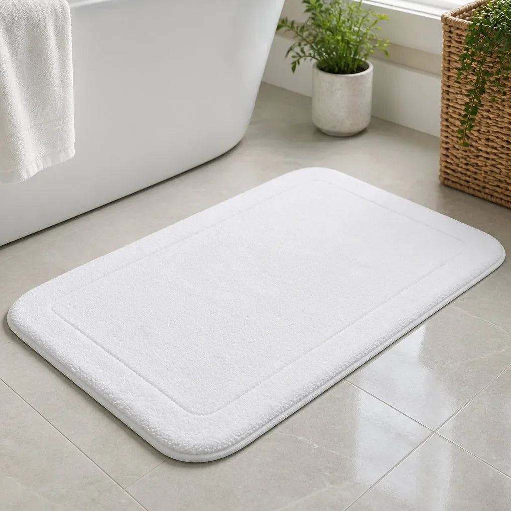 Ensemble tapis de bain et wc