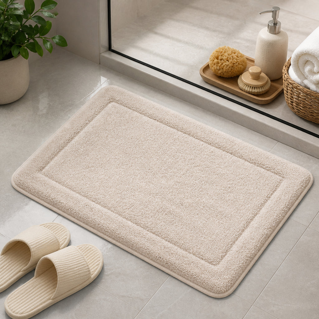 Ensemble tapis de bain et wc