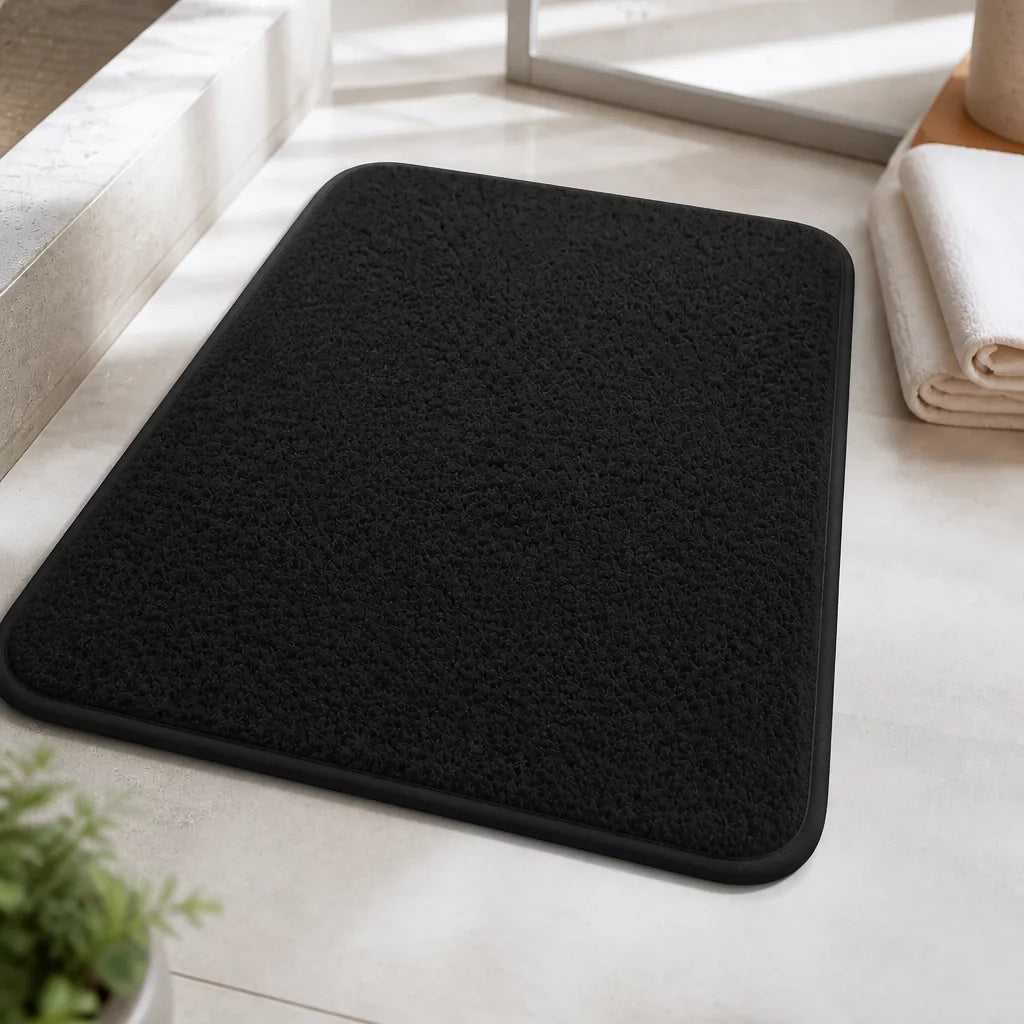 Grand Tapis De Bain Antidérapant Pour Douche Italienne