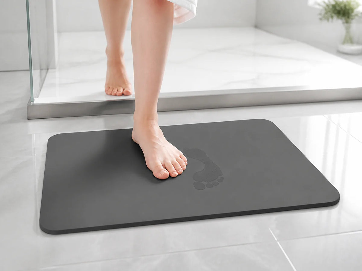 Grand Tapis De Bain Diatomite