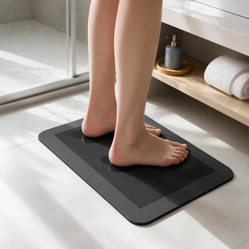 Grand Tapis De Bain Diatomite