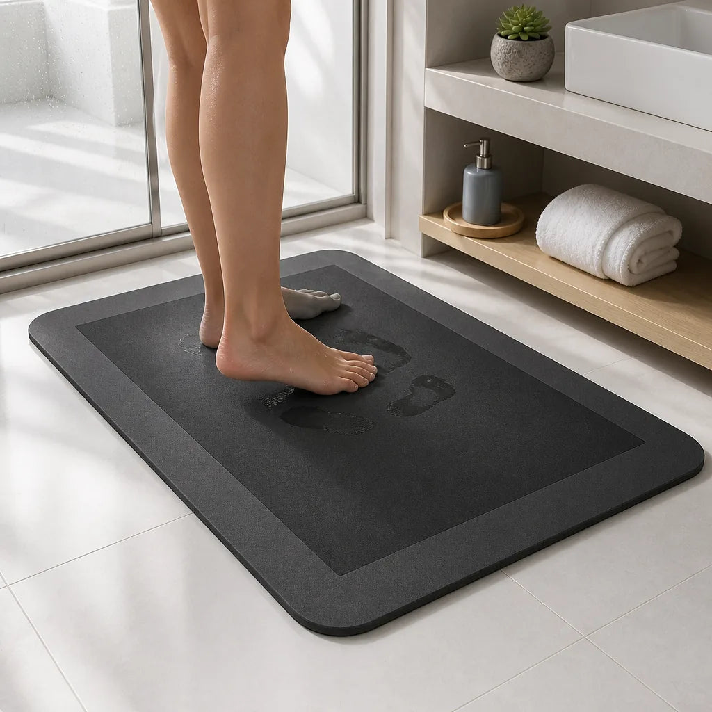 Grand Tapis De Bain Diatomite