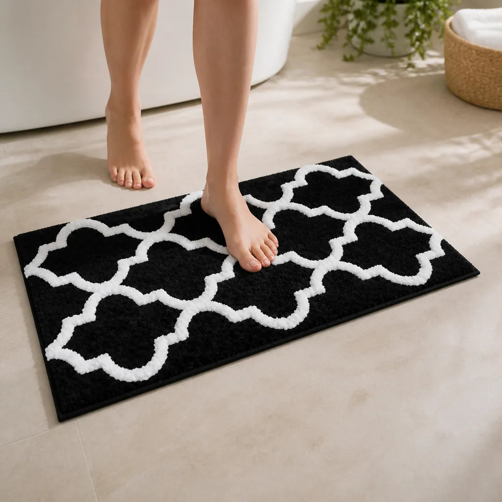 Grand tapis de salle de bain