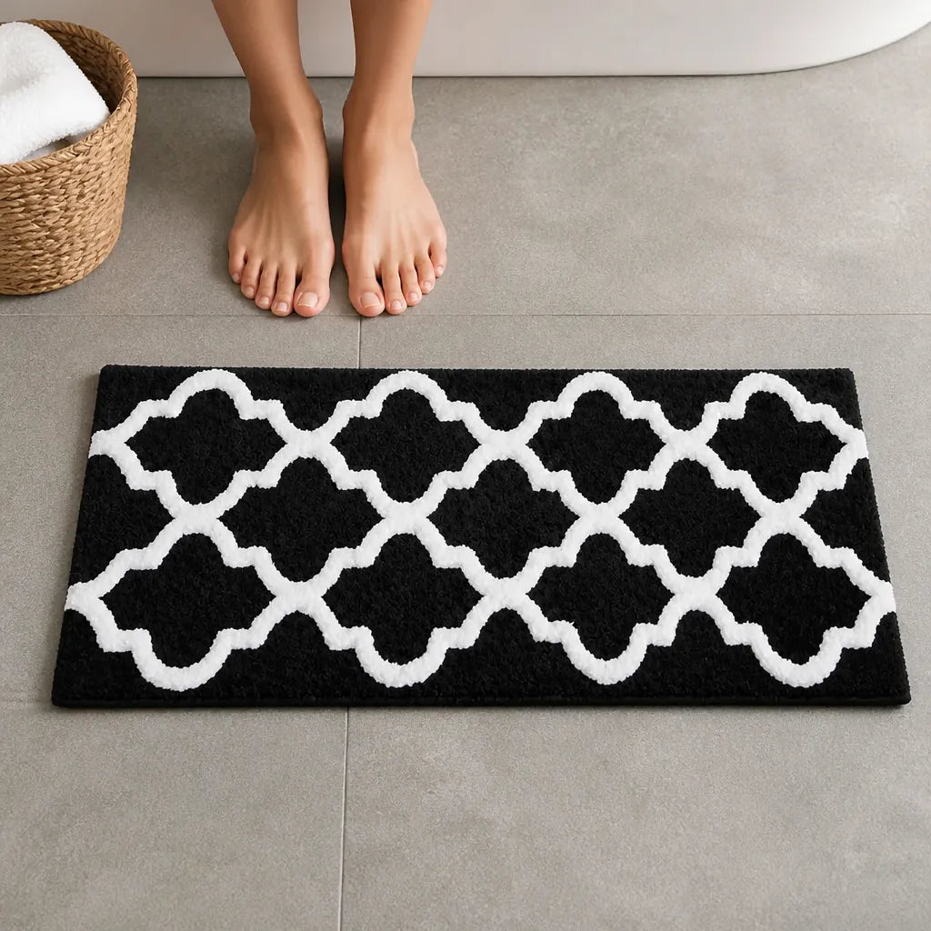 Grand tapis de salle de bain