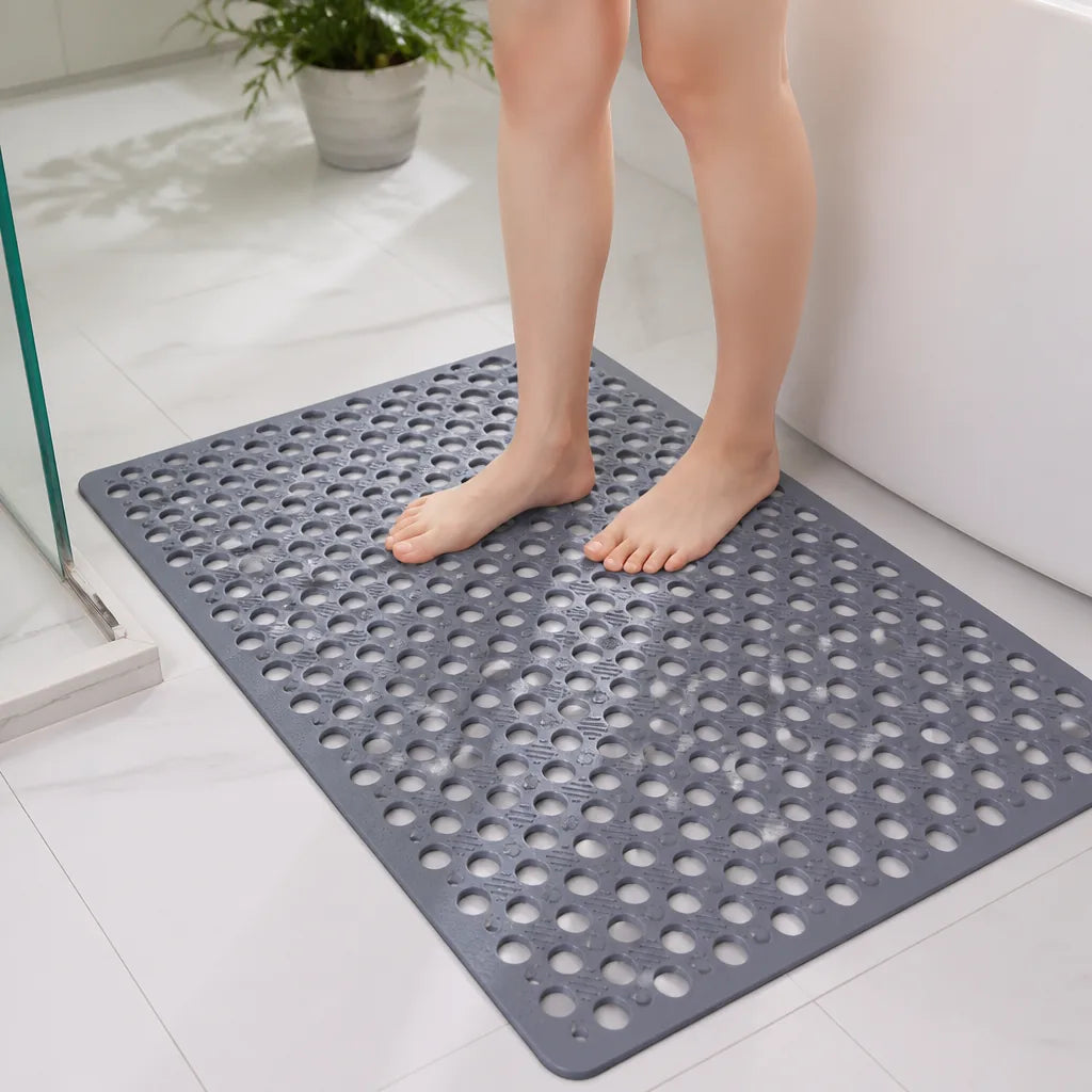 Grand Tapis De Sortie De Bain Antidérapant Mosaïque