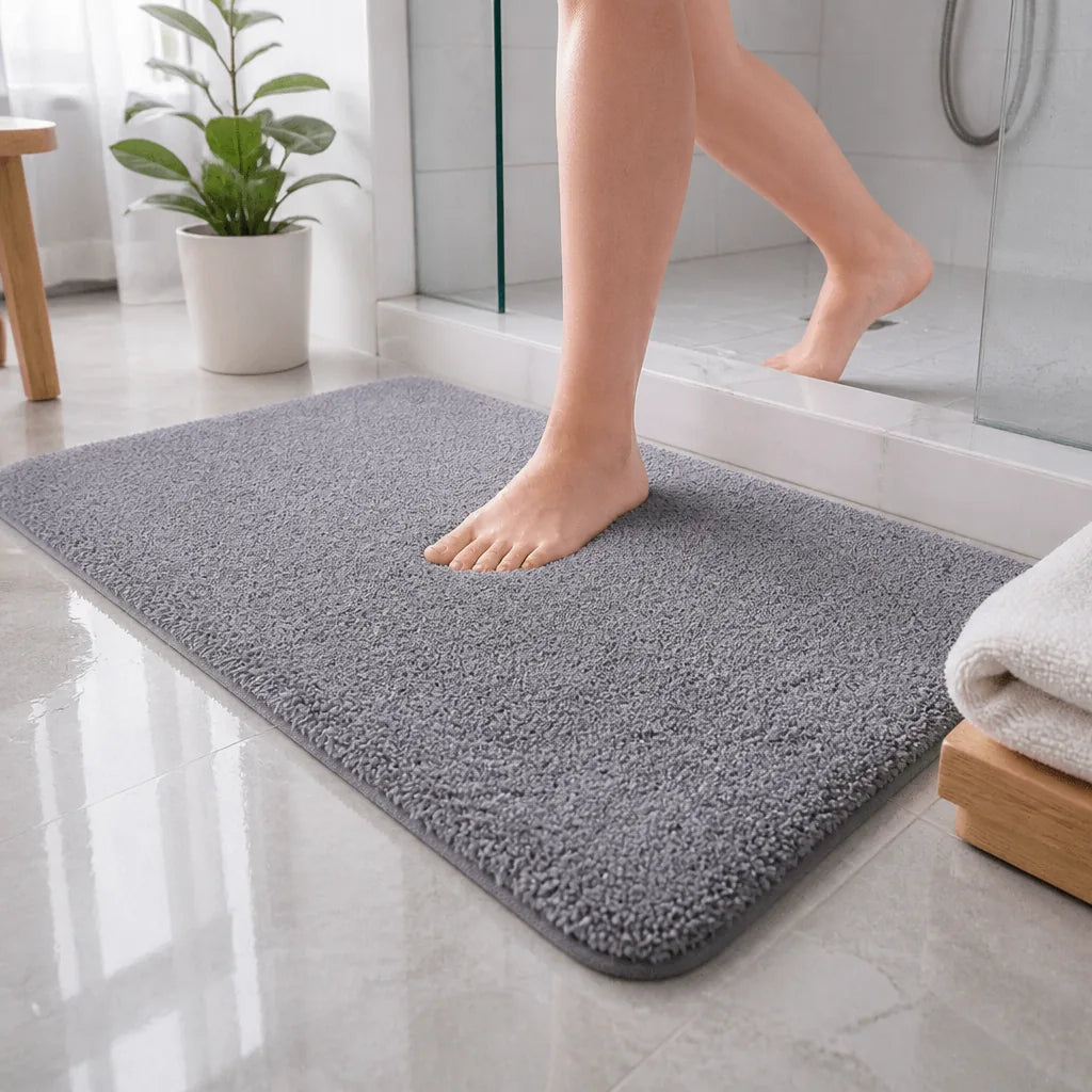 Grand tapis salle de bain