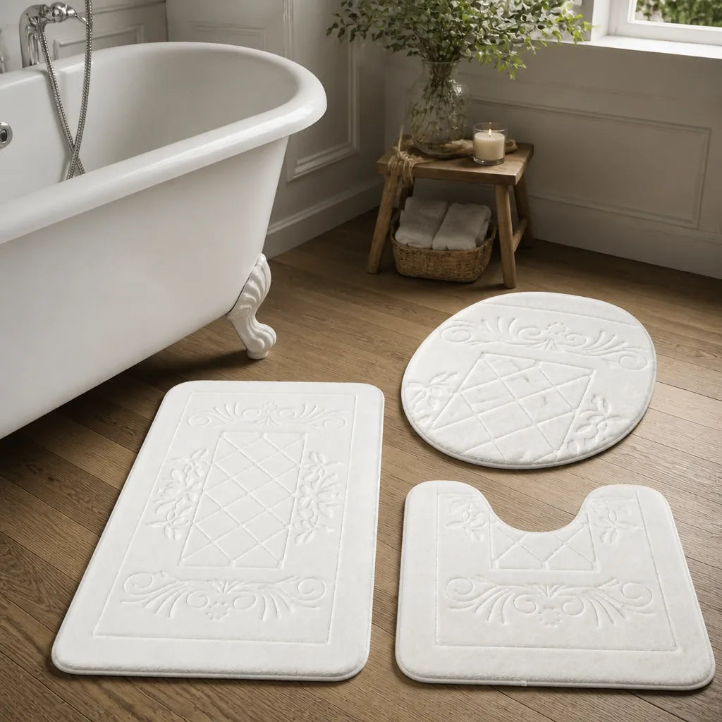 Set de tapis de bain