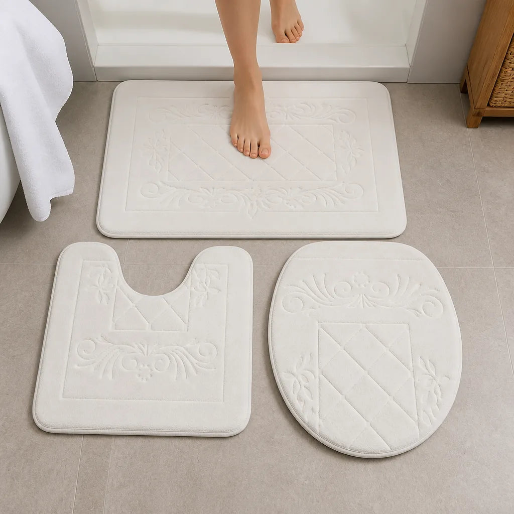 Set de tapis de bain