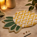 Tapis ananas salle de bain