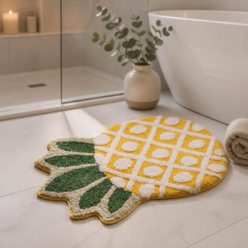 tapis-ananas-salle-de-bain