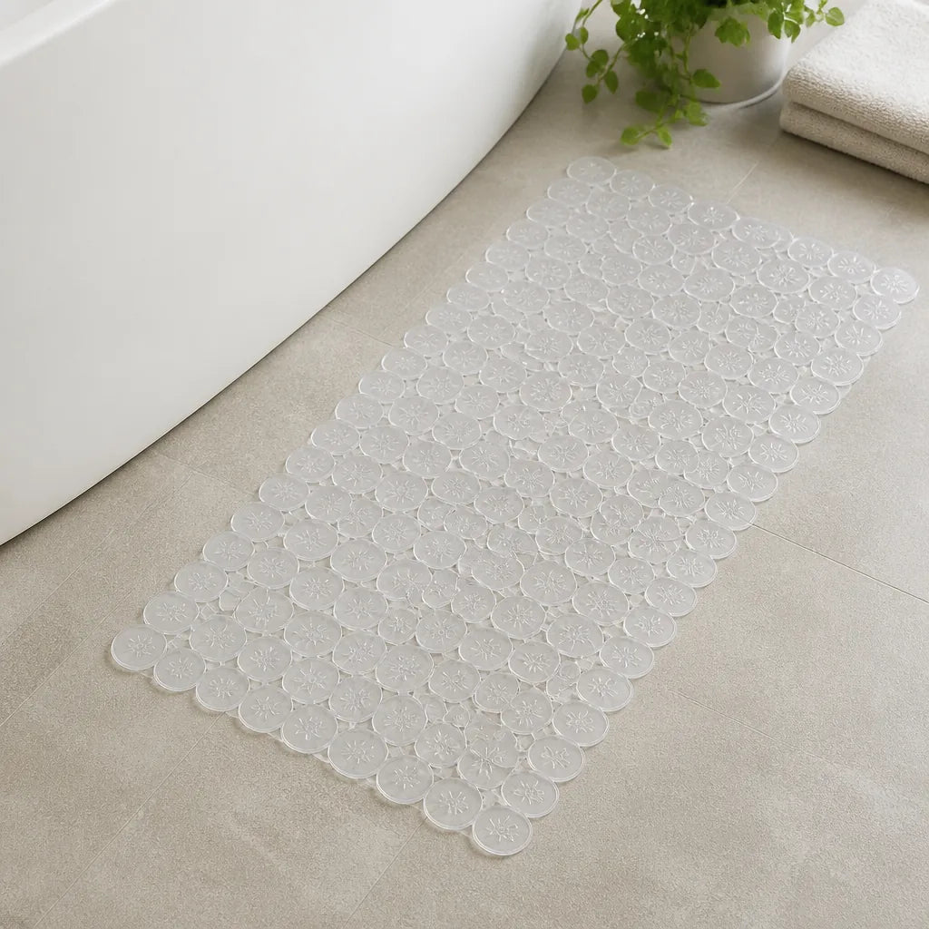 Tapis De Baignoire Galet Noir