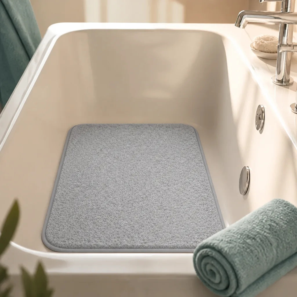 Tapis De Baignoire Gris