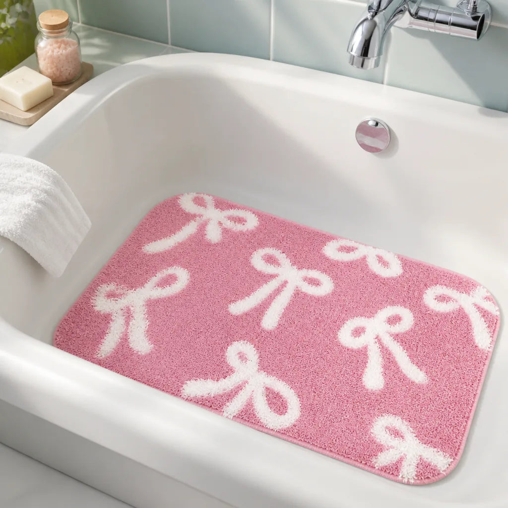 tapis-de-baignoire-rose