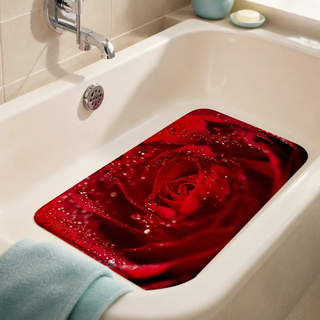 tapis-de-baignoire-rouge