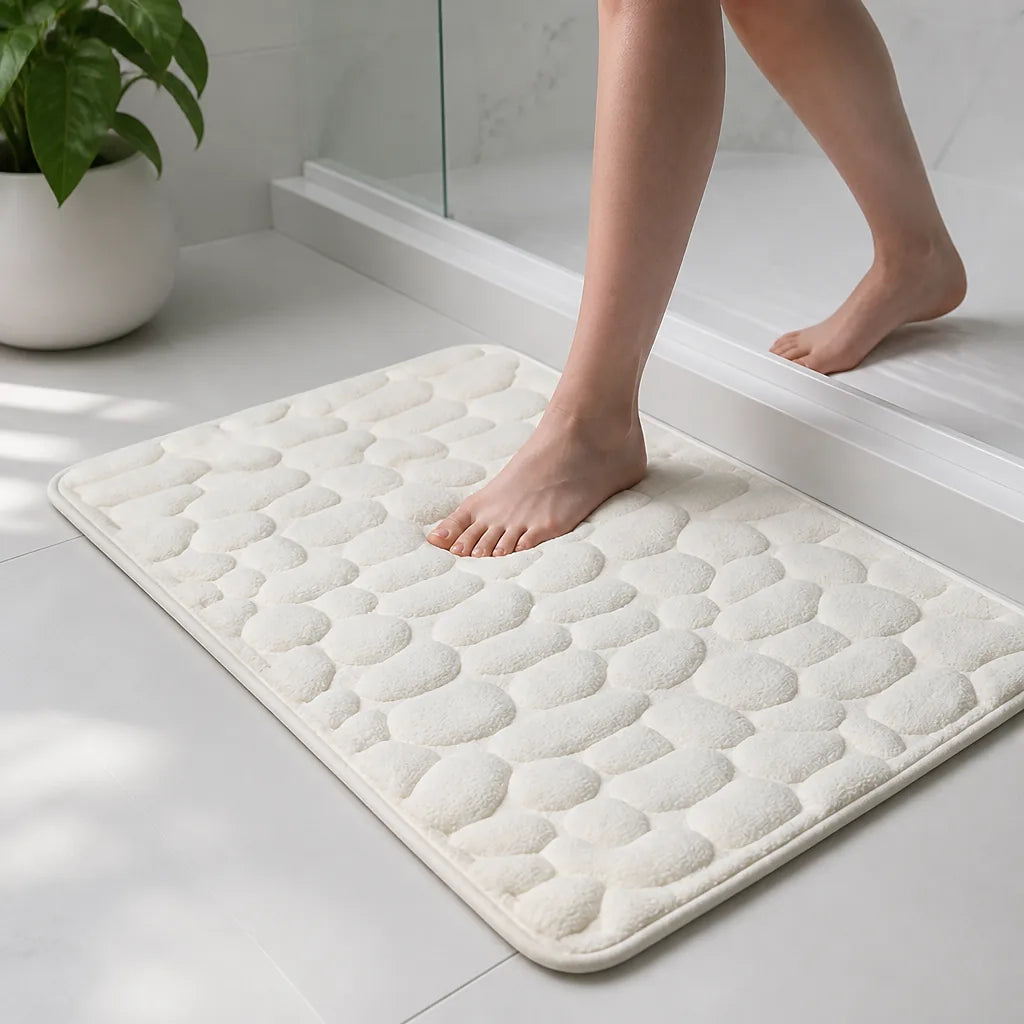 Tapis de bain absorbant