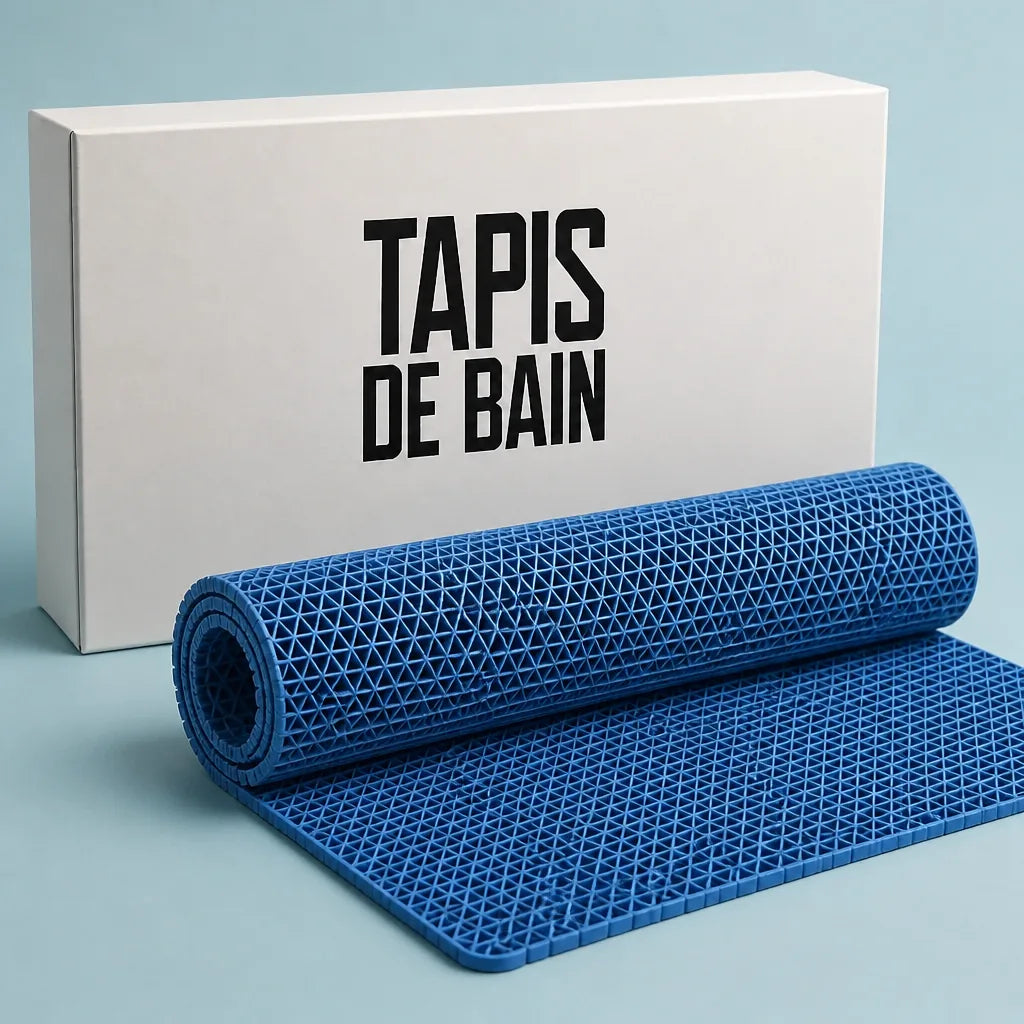 Tapis De Bain Antidérapant Caoutchouc Naturel