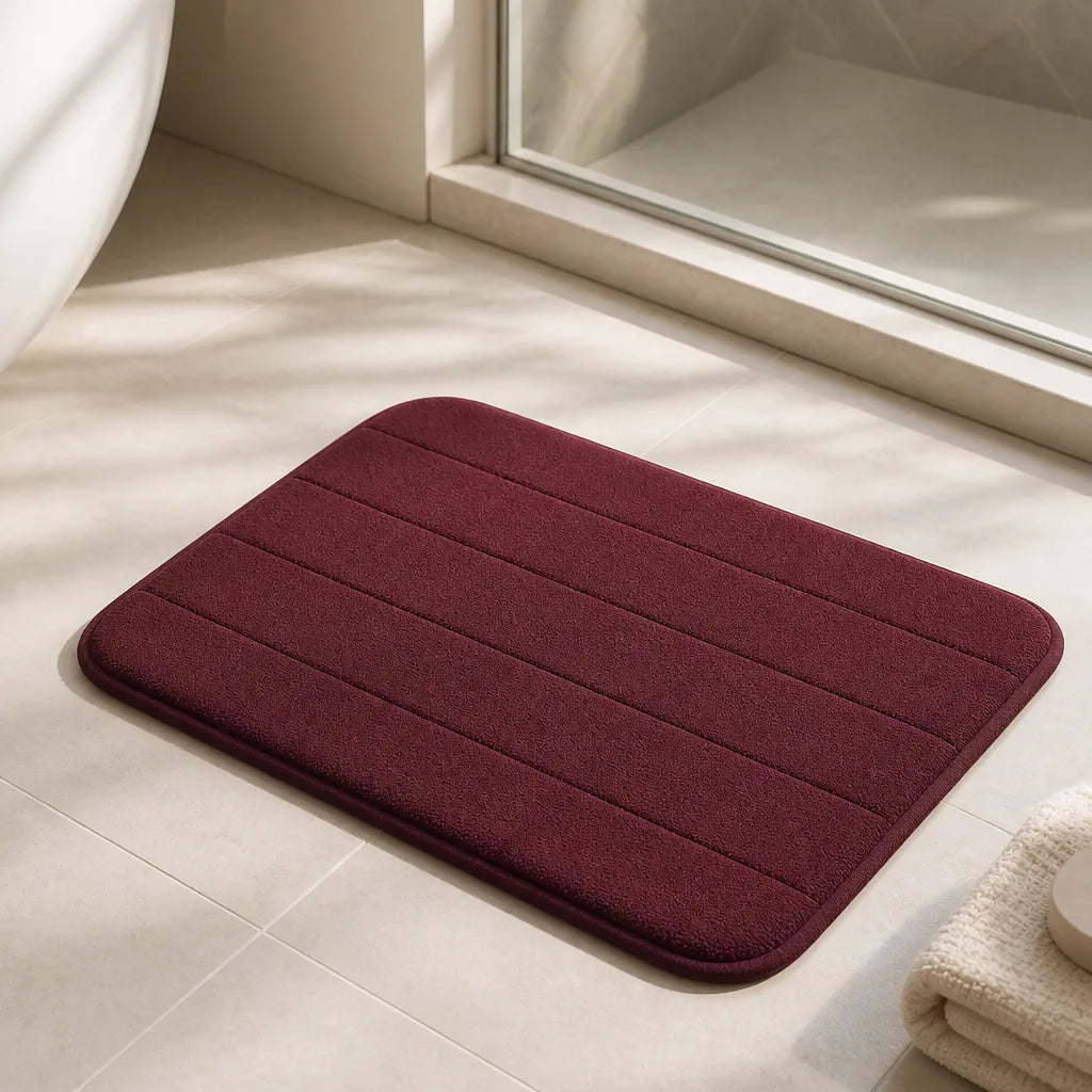 Tapis De Bain Antidérapant Noir