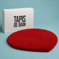 Tapis De Bain Antidérapant Rouge