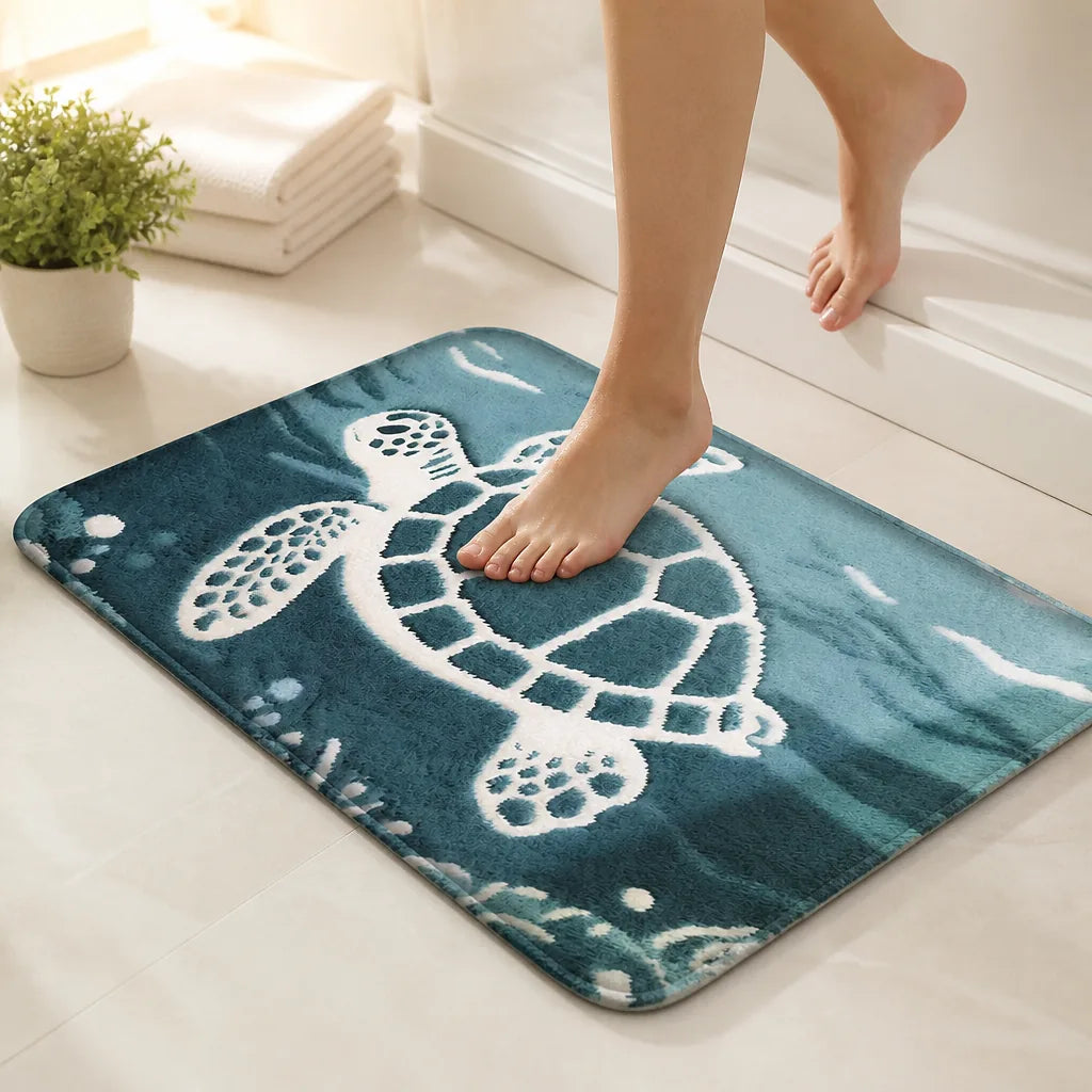 Tapis De Bain Antidérapant Tortue
