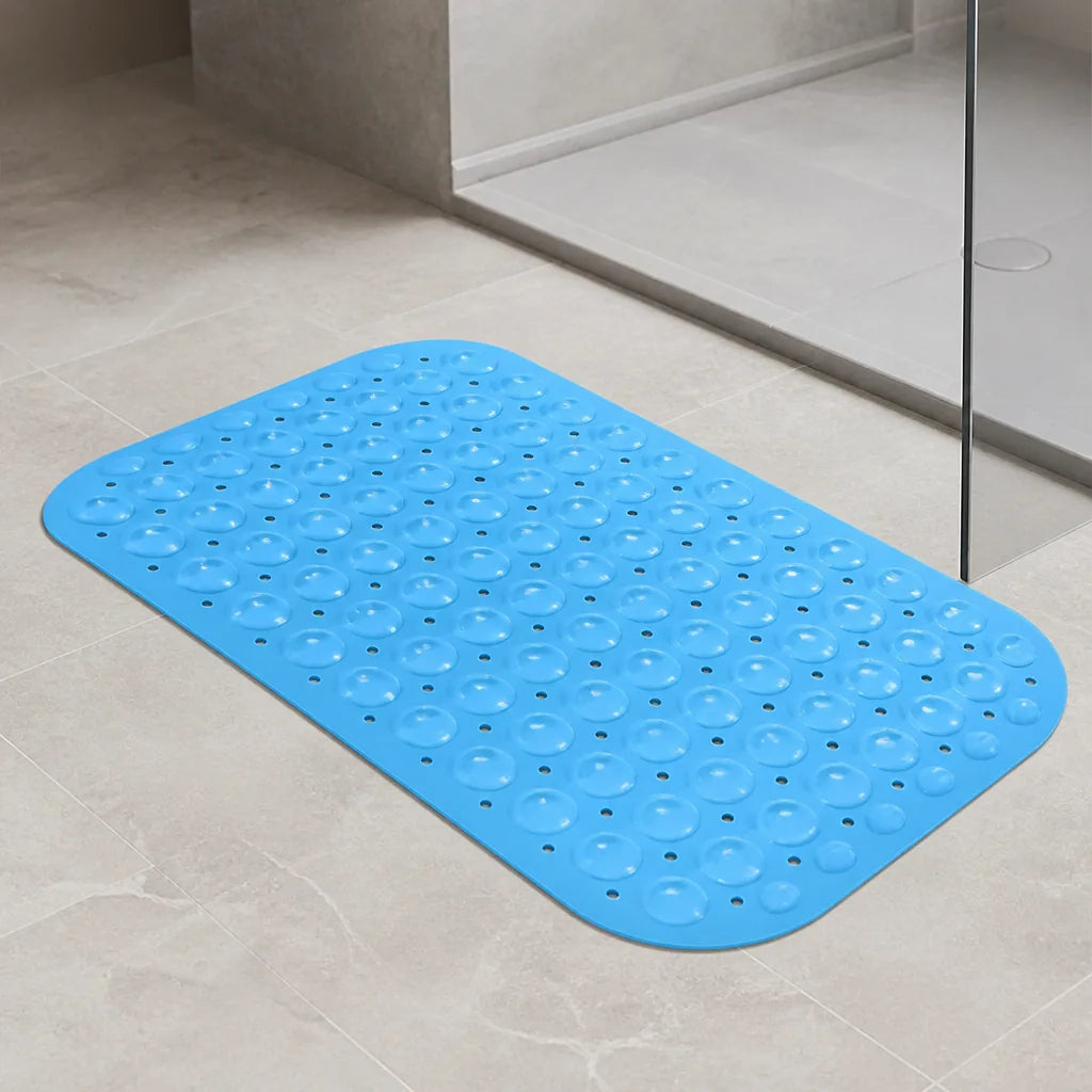 Tapis De Bain Antidérapant Turquoise