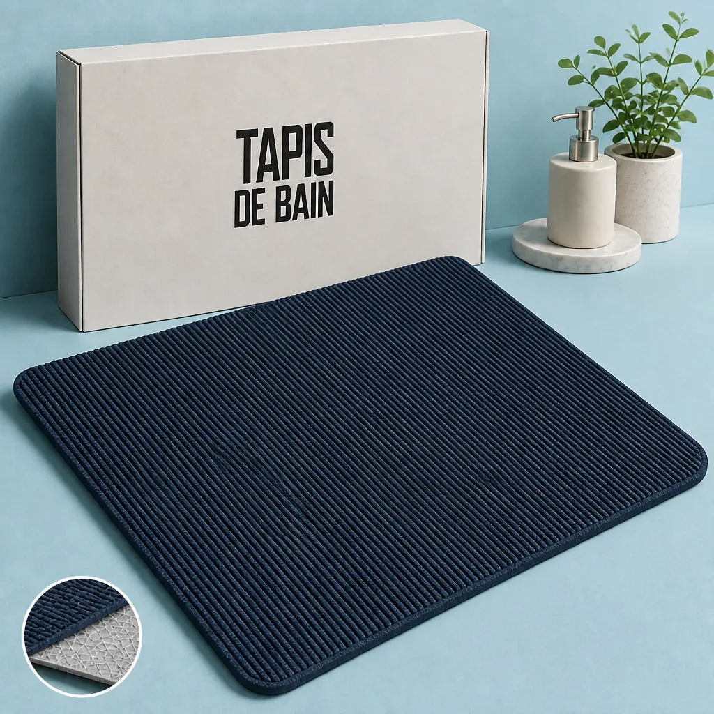 Tapis De Bain Antidérapants Pierre Naturelle