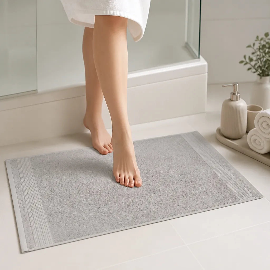 Tapis de bain argile