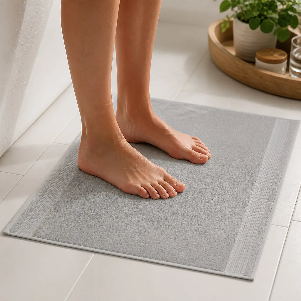 Tapis de bain argile