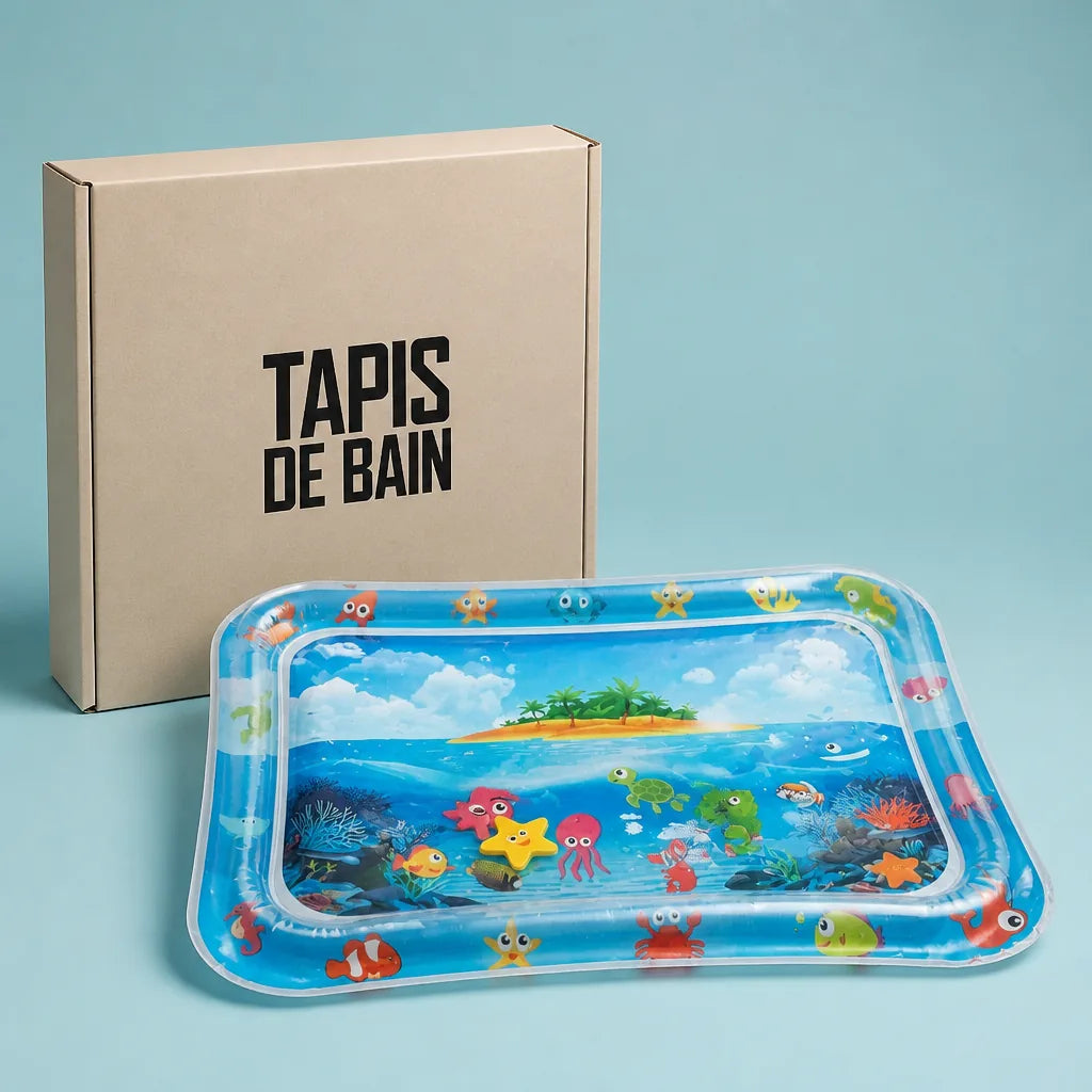 Tapis De Bain Avec Repose Genoux Bébé