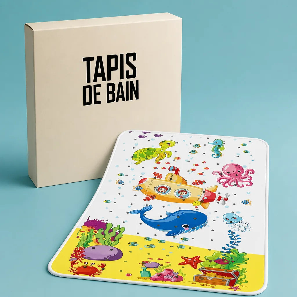 Tapis De Bain Bebe Naturel