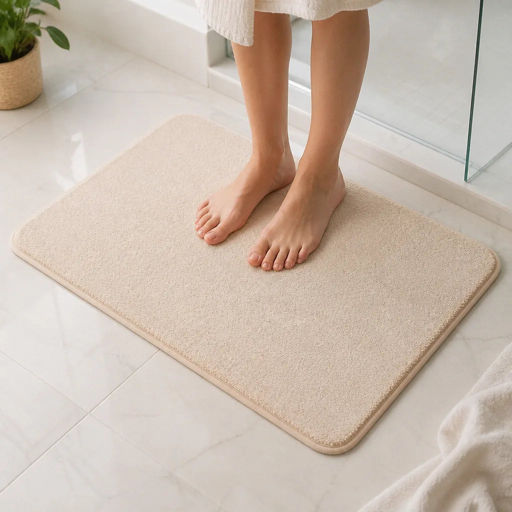 tapis-de-bain-beige-clair