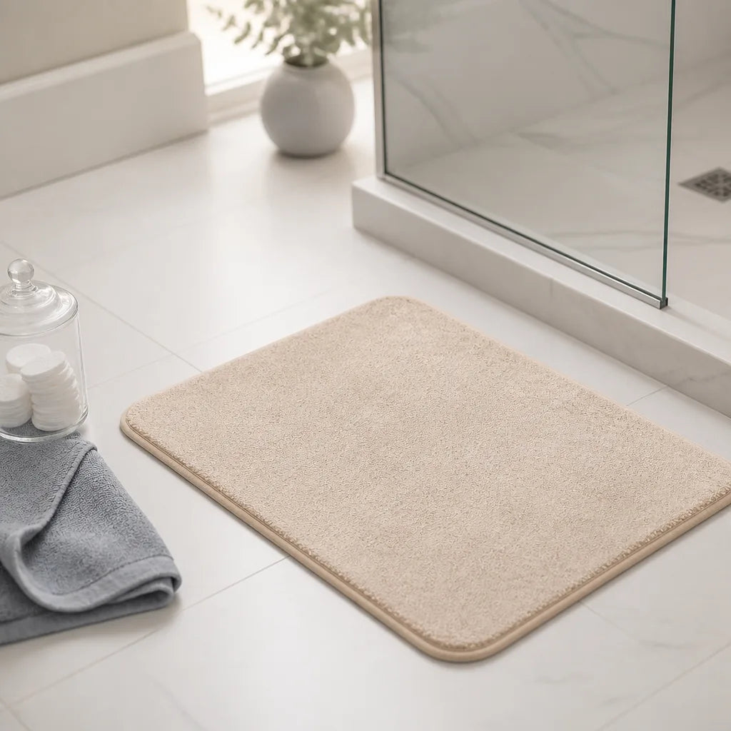 tapis-de-bain-beige-clair