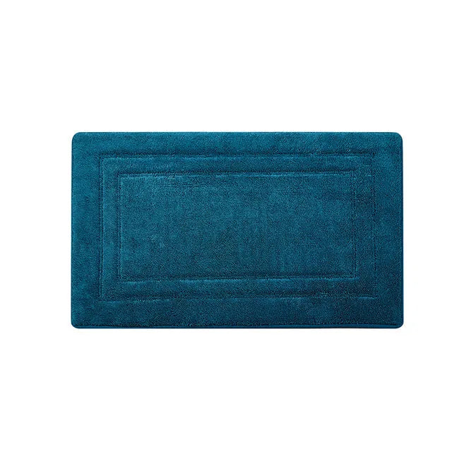 tapis de bain bleu canard 2