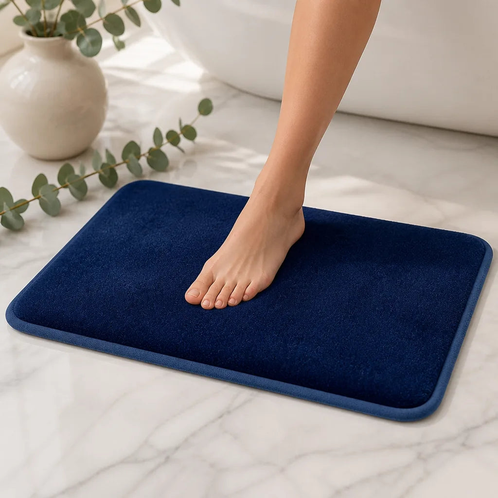 tapis-de-bain-bleu-marine