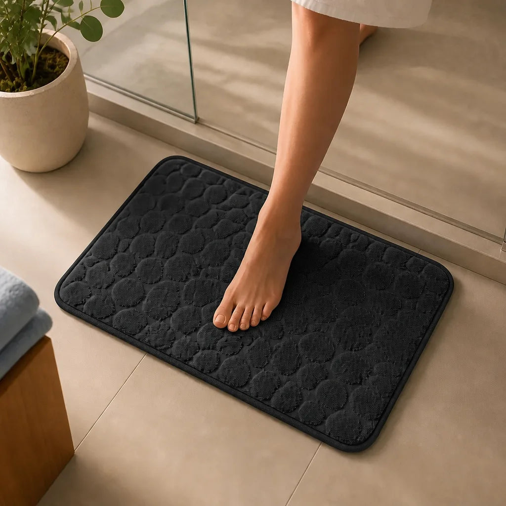 Tapis De Bain Brodé