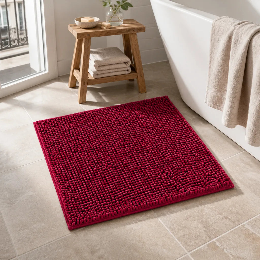 Tapis de bain carré