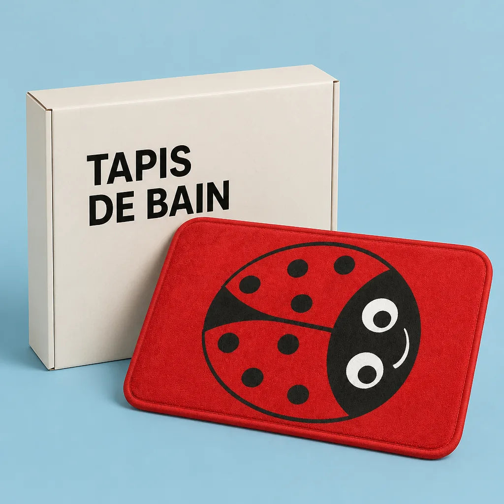 tapis-de-bain-coccinelle