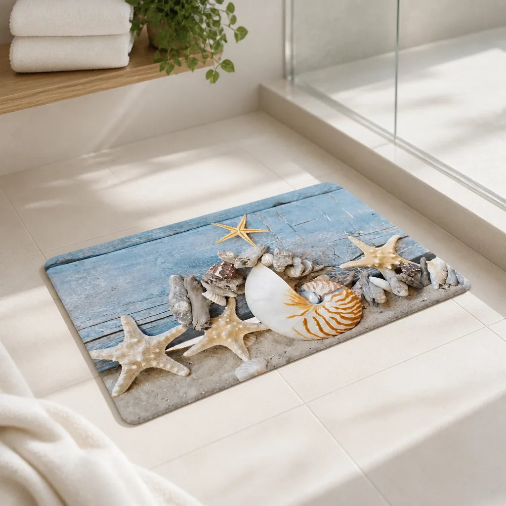 tapis-de-bain-coquillage