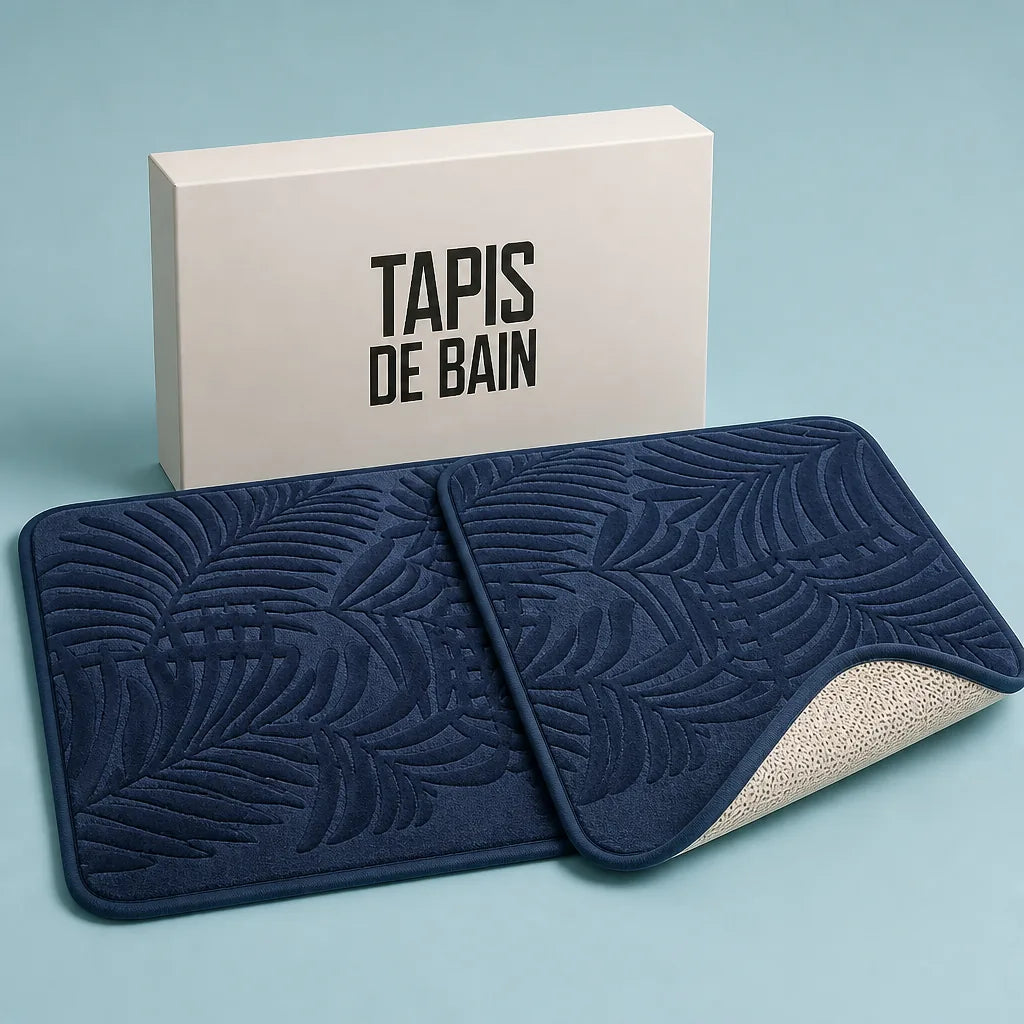 Tapis De Bain Coton Antidérapant