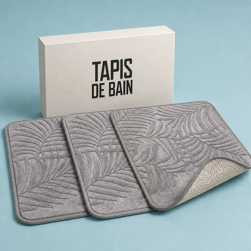Tapis De Bain Coton Antidérapant