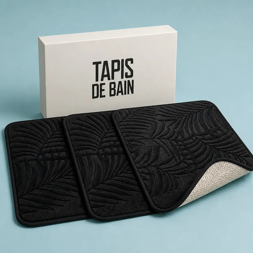 Tapis De Bain Coton Antidérapant