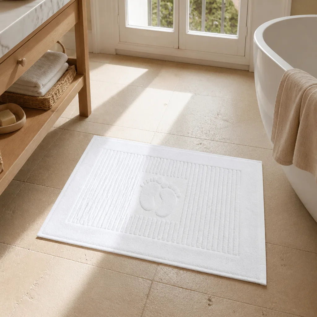 Tapis de bain coton