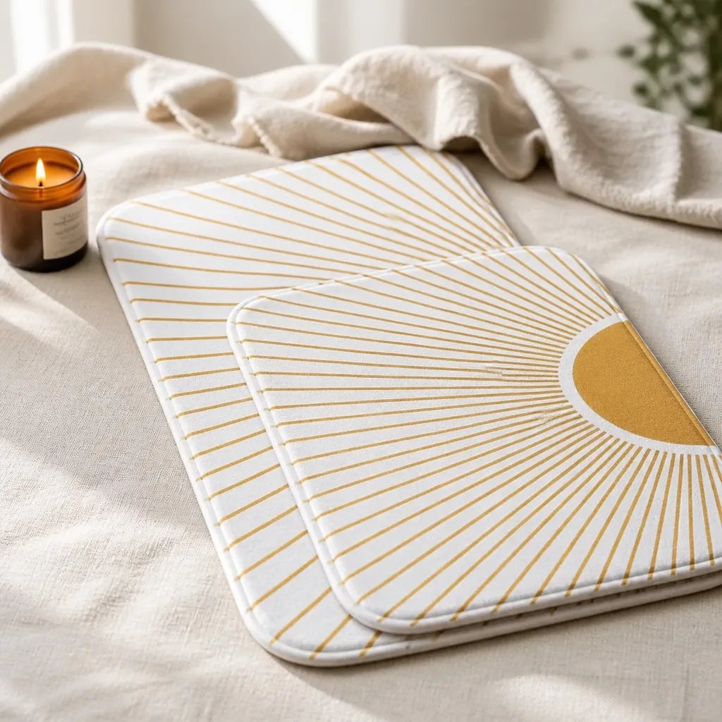 Tapis de bain de soleil