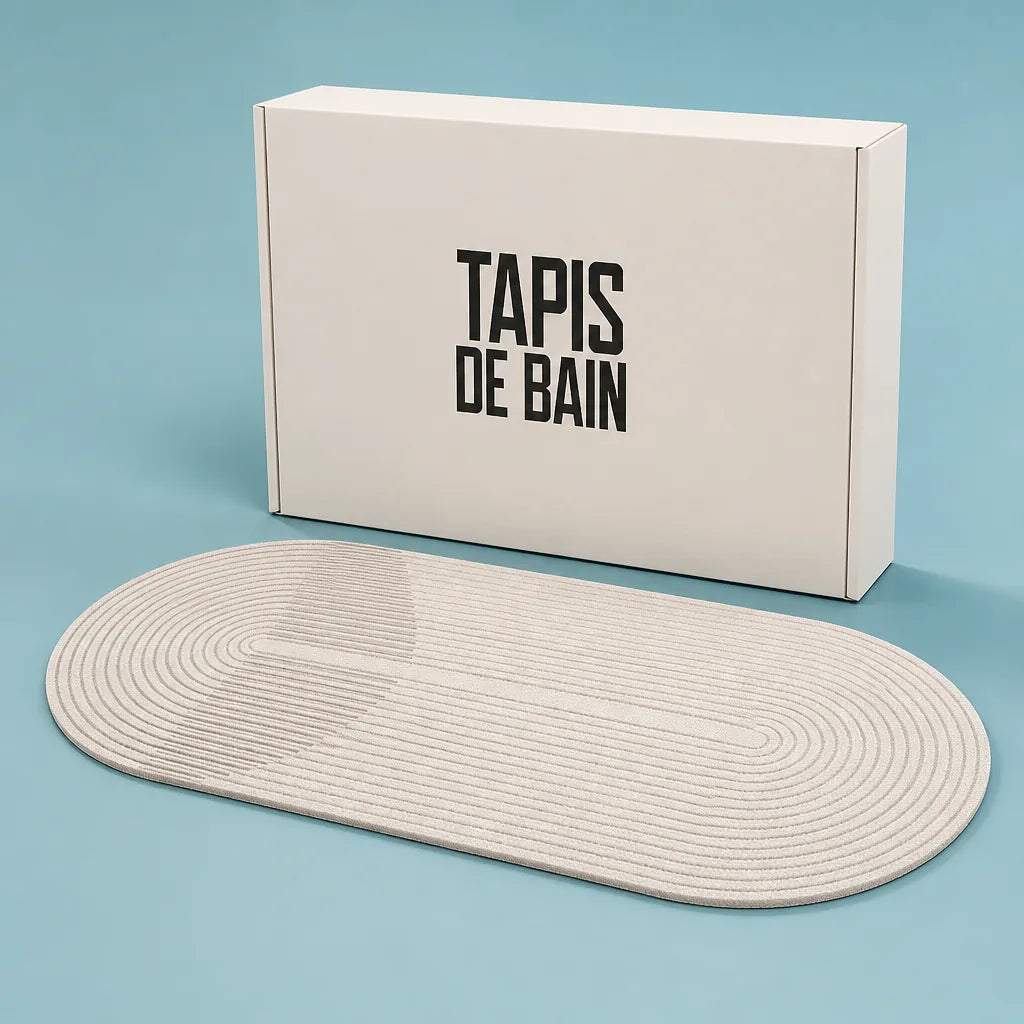 Tapis De Bain Diatomite Beige