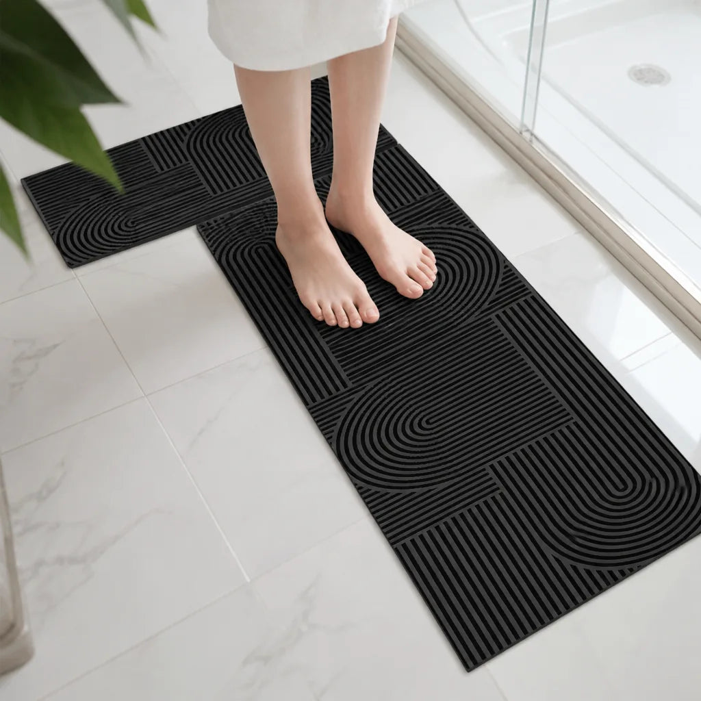 Tapis De Bain Diatomite Fin