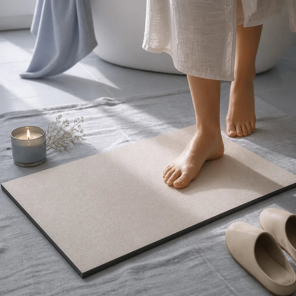 Tapis de bain diatomite grande taille