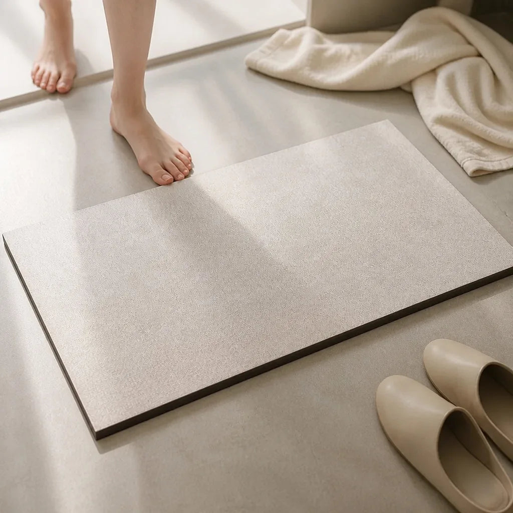 Tapis de bain diatomite grande taille