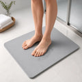Tapis De Bain - Diatomite - Gris Orage